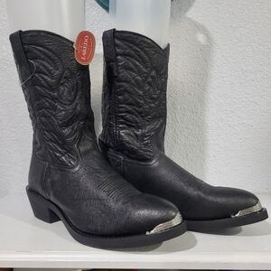 Laredo Men's East Bound Western Boots Size 9D New Black